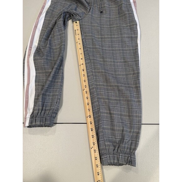 Riller & Fount Joggers Womens 2 Plaid Lounge Stretch Drawstring Travel Casual - Picture 6 of 7